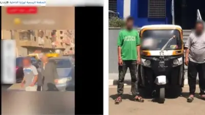 القبض على سائق توكتوك تعدى على مسن بالضرب في المطرية
