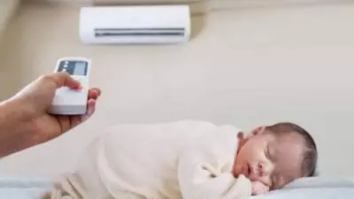 بين التكييف والمروحة.. أيهما أفضل للأطفال في الصيف؟