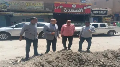 نائب محافظ الجيزة يوجه برفع كفاءة النظافة وتحسين الخدمات بالحوامدية
