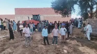 كسر ذراع رئيس وحدة محلية بالعياط أثناء إزالة بناء مخالف