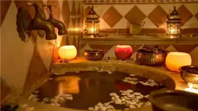 حمامات طبيعية للاسترخاء وراحة الجسم بعد يوم صيفي حار