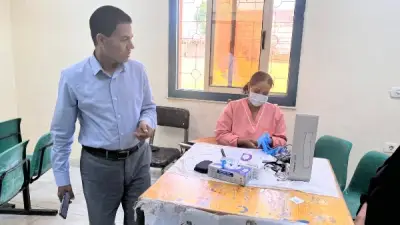 وكيل صحة الأقصر يتفقد الخدمات الصحية بإسنا ويشرف على القافلة العلاجية