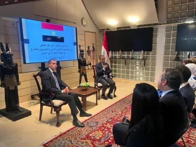 وزير الخارجية يلتقي الجالية المصرية في اليابان لتعزيز التعاون