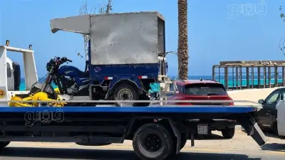 حظر سير التوك توك والتروسيكل بكورنيش وشارع الإسكندرية بمطروح حتى نهاية سبتمبر