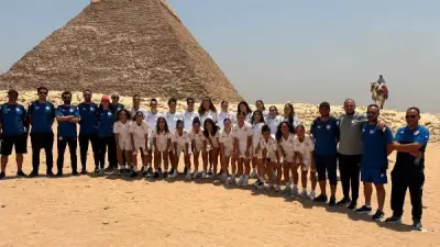 منتخب تونس للسيدات يشيد بحفاوة الاستقبال في مصر ويزور الأهرامات