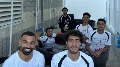 محمد صلاح يشارك صورة من معسكر المنتخب قبل ودية البرازيل المرتقبة