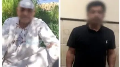 كشف ملابسات فيديو تعدي عامل على والده بالضرب والاستيلاء على ممتلكاته بالبحيرة