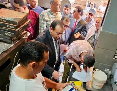 النيابة الإدارية تحقق في ضبط مطعم غير مرخص وأغذية فاسدة بكفر الشيخ