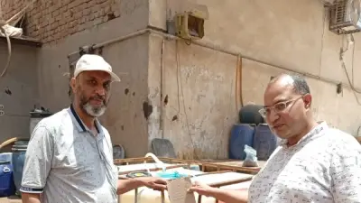 ضبط نصف طن لحوم وحمام فاسد في حملات رقابية بالغربية