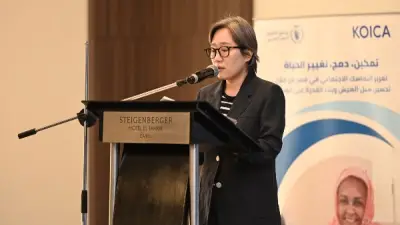 برنامج الأغذية العالمي وكويكا الكورية يدعمان اللاجئين بمصر
