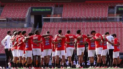 منتخب مصر يختتم تدريباته استعداداً لمواجهة البرازيل ودياً غداً