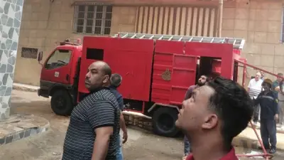 السيطرة على حريقين بمطبعة وشونة كاوتش في الغربية دون إصابات