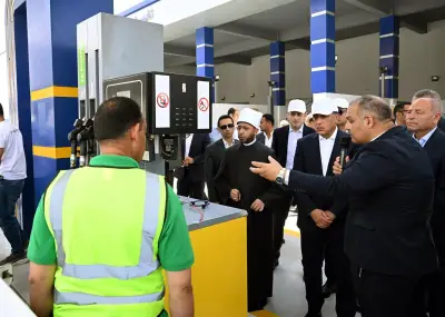 مدبولي يفتتح أول محطة تموين سيارات محافظة القاهرة المحوكة