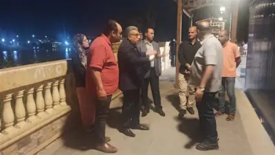 محافظ الدقهلية يتفقد ممشى المنصورة ويوجه بتعزيز الخدمات وتكثيف الرقابة