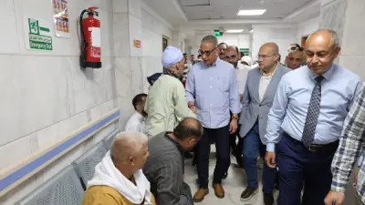 محافظ الجيزة يتفقد خدمات مستشفى شبرامنت ويعلن خططاً لتطويرها