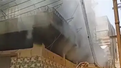 استدعاء مالك شقة بالمعادي بعد حريق هائل تفحمت محتوياتها