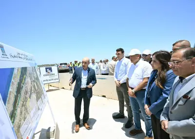 رئيس الوزراء يتفقد مشروع محور اللواء عمر سليمان بالإسكندرية