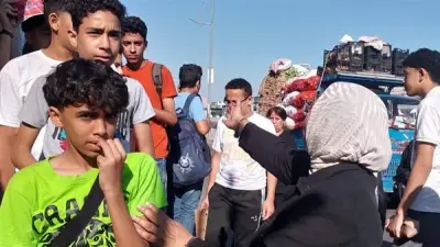 تشديد التفتيش على طلاب الإعدادية بالإسكندرية أمام اللجان لمواجهة الغش