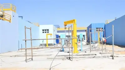 محافظ الفيوم يتابع التشغيل التجريبي لتوسعات محطة مياه الشرب بالعزب