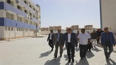 محافظ المنيا يتفقد لجان امتحانات الدبلومات الفنية والمدارس التكنولوجية التطبيقية