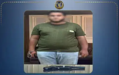 ضبط متهم بإشهار فرد خرطوش في سوق بالمنصورة