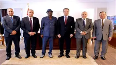 المسلماني يبحث مع رئيس اتحاد التلفزة الأفريقي سبل تعزيز التعاون الإعلامي المشترك