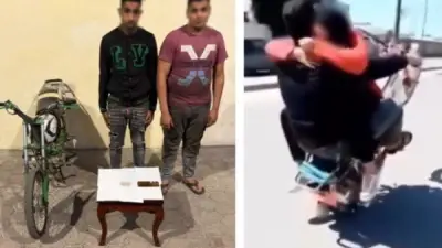 القبض على ميكانيكي استعرض بدراجة نارية بصحبة فتاة في الإسكندرية