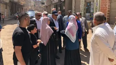 محافظ الدقهلية يتفقد قرية نشا ويوجه برصف شوارعها بالإنترلوك