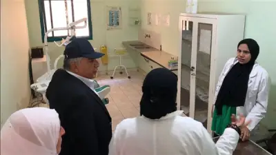 محافظ الدقهلية يتفقد وحدة طب الأسرة بقرية نشا ويؤكد أولوية صحة المواطن