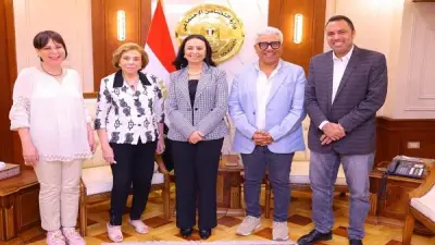وزيرة التضامن تستقبل وفد مهرجان أسوان الدولي لأفلام المرأة