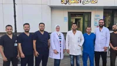 فريق طوارئ الزهور ببورسعيد ينقذ مريض جلطة قلبية حادة بالتنسيق مع النصر التخصصي