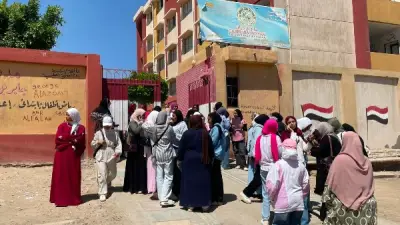 ارتياح بين طلاب الإعدادية بالإسكندرية بعد امتحان الإنجليزية