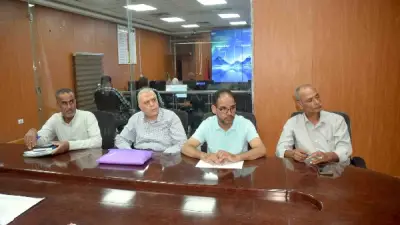 سكرتير عام الأقصر يتابع ملفات التقنين والمتغيرات المكانية عبر الفيديو كونفرانس