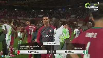 البرتغال تفوز على نيجيريا في ودية المونديال ورونالدو يواصل الصيام التهديفي