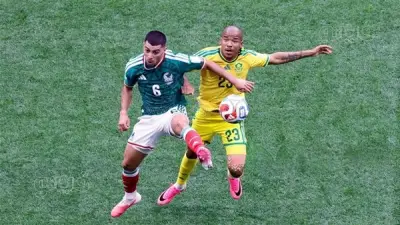 خيمينيز يضيف الهدف الثاني للمكسيك في مرمى جنوب أفريقيا بكأس العالم