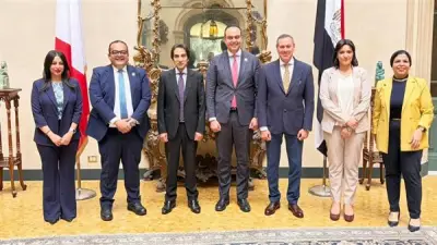 بسام راضي يبحث مع رئيس الرعاية الصحية التعاون مع إيطاليا في الخلايا الجذعية