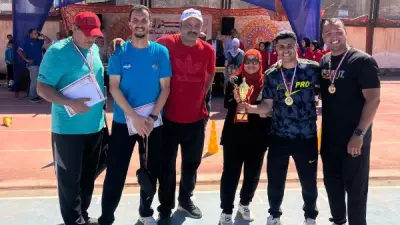 المدرسة الرياضية ببني سويف تحصد كأس الجمهورية لكرة القدم ووصافة اليد