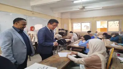 رئيس جامعة بنها يوجه ببدء التصحيح فور انتهاء امتحان كل مادة