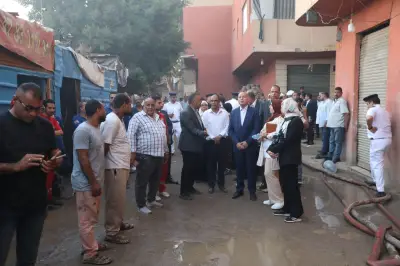 محافظة القاهرة تنفي وجود محتجزين أو مفقودين في منازل حريق عزبة خير الله