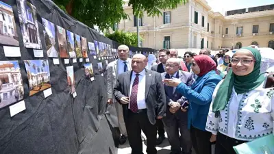 جامعة القاهرة تفتتح معرض «هنا الجيزة» للتصوير الوثائقي بمشاركة 100 طالب