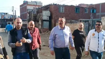رئيس مياه القناة يقود حملة مكبرة لضبط مخالفات المياه وفحص العدادات