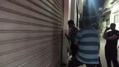 غلق وتشميع 60 محلاً مخالفاً بشارع لاجتيه بالإبراهيمية في الإسكندرية