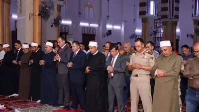 محافظ دمياط يشارك في احتفالية رأس السنة الهجرية بمسجد البحر