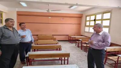 وكيل تعليم الشرقية يتفقد لجان الثانوية العامة استعداداً للامتحانات