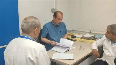 نائب وزير الصحة يفاجئ مستشفى العياط ويحيل إدارته للتحقيق