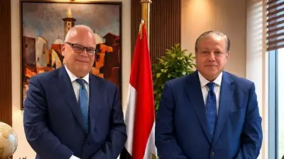 رئيس الملكية الفكرية يبحث مع سفير السويد دعم الاستثمار والصناعات الدوائية