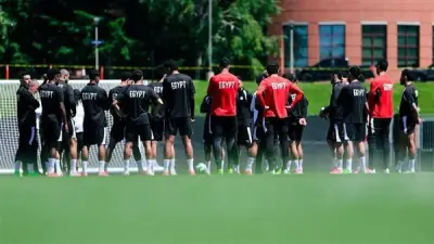تشريفة ملكية لمنتخب مصر في شوارع أمريكا قبل مواجهة بلجيكا بكأس العالم 2026