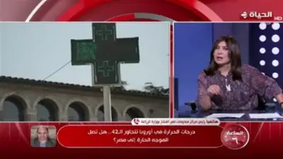رئيس مركز تغير المناخ: صيف مصر لم يبلغ ذروته بعد وارتفاع الحرارة مستمر