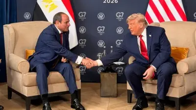 تطوير الشراكة الإستراتيجية بين مصر وأمريكا في قمة إيفيان