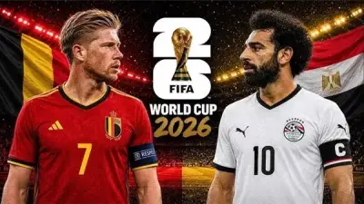 موعد مباراة مصر وبلجيكا في كأس العالم 2026 والقنوات الناقلة
